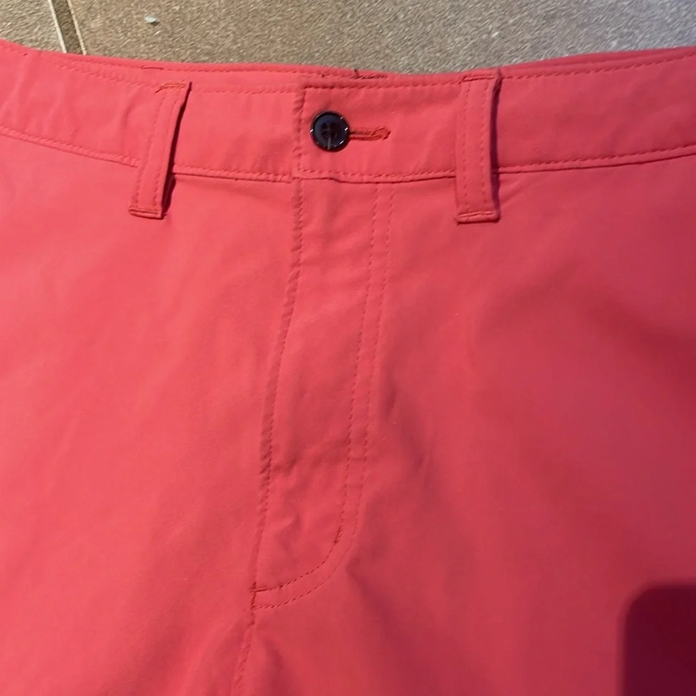 - Abercrombie & Fitch Dri-Fit Casual coral Shorts!  34